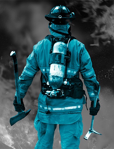 Picture of a firefighter